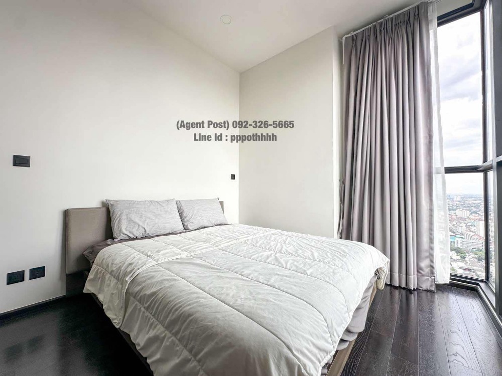 ให้เช่าคอนโดสุขุมวิท อโศก ทองหล่อ : Park origin Thonglor (For Rent 60K) 2b 1b 45sqm Stunning View!!