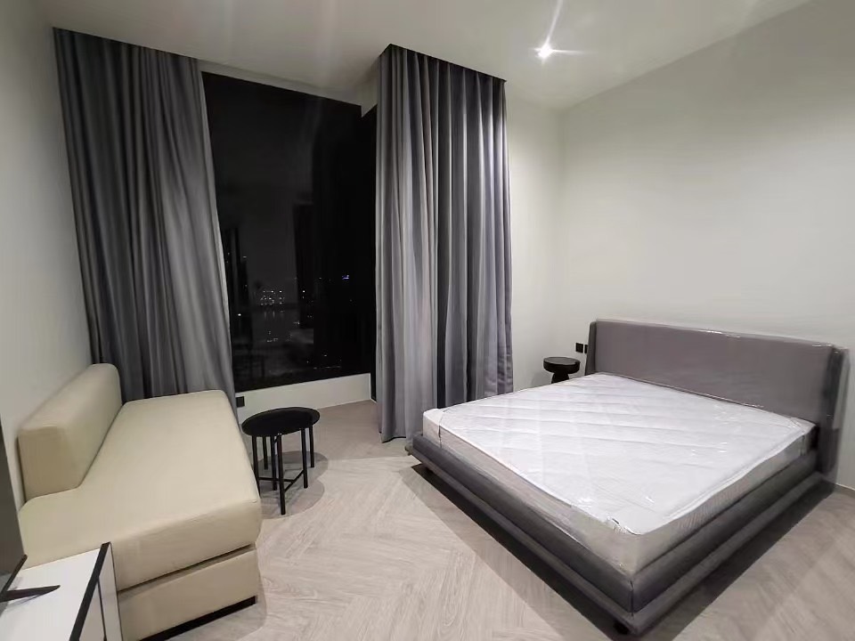 For RentCondoWongwianyai, Charoennakor : Condo for rent CHAPTER Charoen Nakhon-Riverside, new condo on the Chao Phraya River, only 5 minutes to ICONSIAM and BTS Krung Thon Buri!!