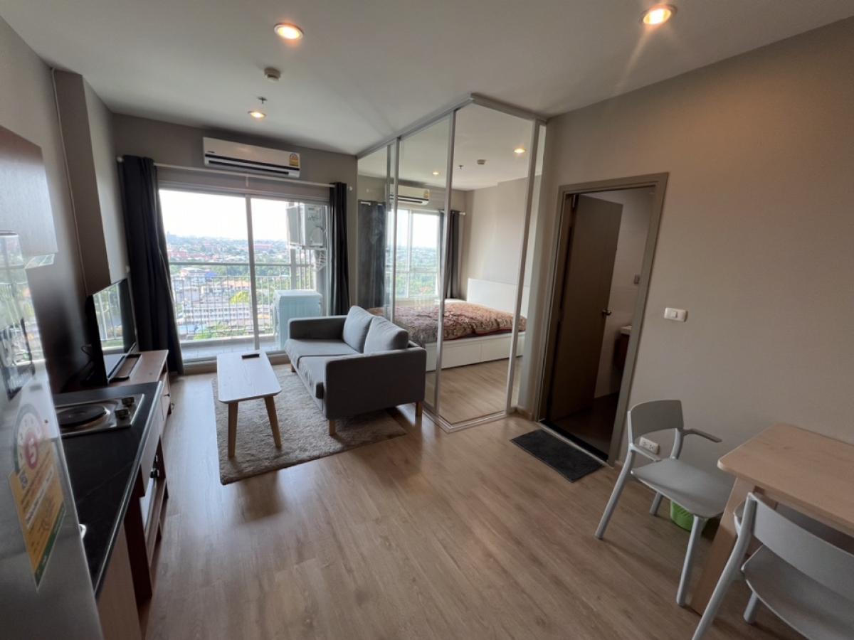 For RentCondoThaphra, Talat Phlu, Wutthakat : Condo next to BTS Wutthakat, 1 bedroom, 30 sq m, beautiful room, ready to move in, can view the room every day.