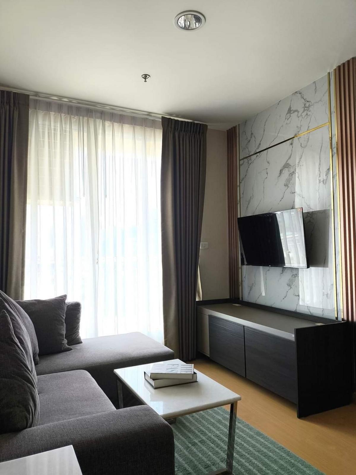 For RentCondoOnnut, Udomsuk : Condo for rent, Light Sukhumvit 65 (Life @ Sukhumvit 65), vacant room, ready to move in, fully furnished, 2 bedrooms, 1 bathroom, 56 sq m., 9th floor, BTS Phra Khanong 250 m., BTS Ekkamai 450 m. Interested, please contact, booking through the owners accou