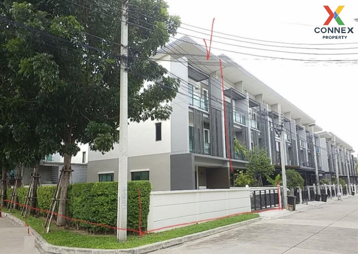 For SaleTownhouseNonthaburi, Bang Yai, Bangbuathong : For Sale Townhouse/Townhome  , Town Avenue Merge Rattanathibet , MRT-Sam Yaek Bang Yai , Bang Rak Yai , Bang Bua Thong , Nonthaburi , CX-110205