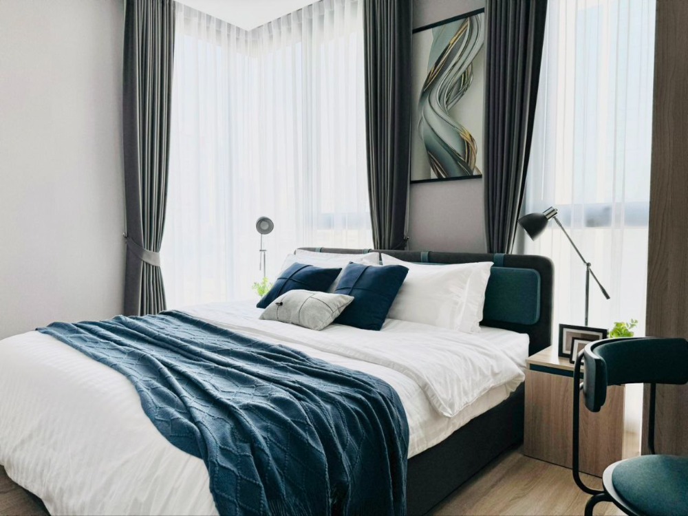 For RentCondoRatchathewi,Phayathai : XT Phayathai【𝐑𝐄𝐍𝐓】🔥 Beautifully decorated room, Modern Luxury, 2 bedrooms, large size, complete with furniture & electrical appliances, near MRT Phaya Thai 🔥 Contact Line ID: @hacondo