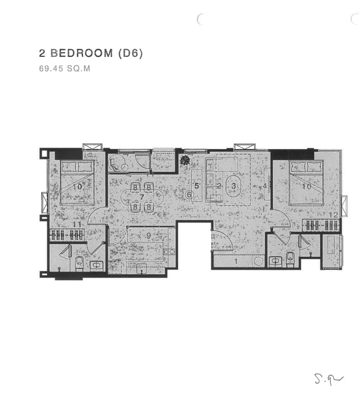 Sale DownCondoWongwianyai, Charoennakor : Selling down payment at a loss Reference Sathorn - Wongwianyai near BTS Wongwian Yai