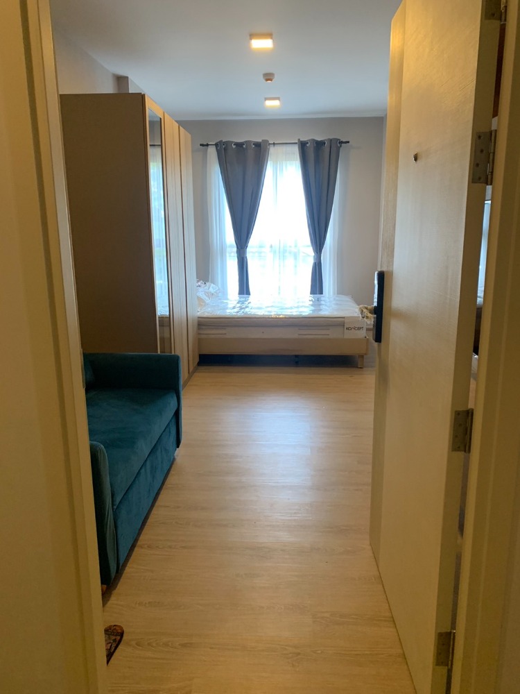 For RentCondoSukhumvit, Asoke, Thonglor : Quintara Mhy Zen, condo near BTS Phrom Phong, EmQuartier shopping mall at the entrance of the alley, new room, partitioned studio for rent 14k