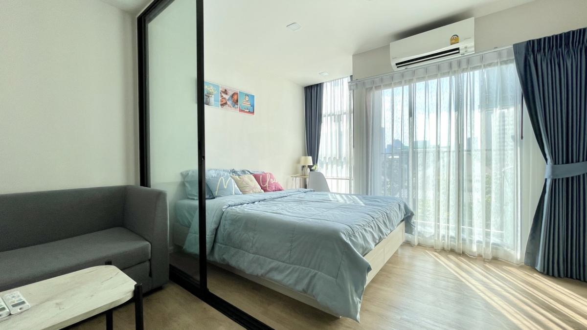 For RentCondoRatchadapisek, Huaikwang, Suttisan : For rent, Ivory Ratchada 32 condo, fully furnished, ready to move in 🔥For rent, 12,000 per month, minimum 1 year, 2 deposits, 1 advance payment✅1 bedroom, separate room, 4th floor, room number 46/74, room size 24 sq m.