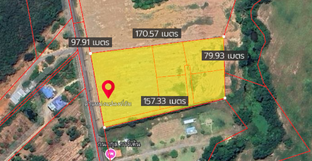 For SaleLandPak Chong KhaoYai : Land Khao Yai Pak Chong / 8 Rai 3 Ngan 75 Square Wa (FOR SALE) COF587