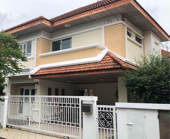 For SaleHouseNawamin, Ramindra : Single house, Private Ramintra, Private Ramintra, 53 sq m, Khlong Sam Wa, near Fashion Island