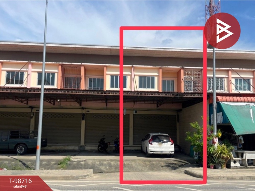 For SaleShophouseSamut Prakan,Samrong : Commercial building for sale, area 23 square wah, Phraeksa, Samut Prakan