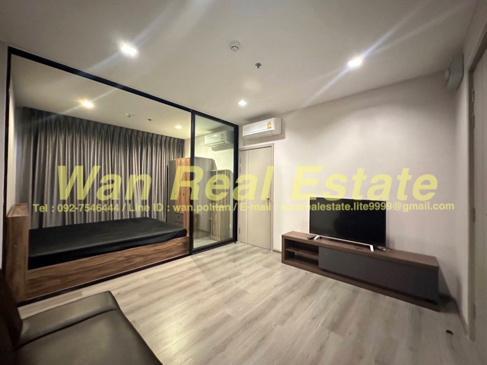 For RentCondoRattanathibet, Sanambinna : For rent Politan Rive, 45th floor, size 31 sq m, river view, furnished, cheap price