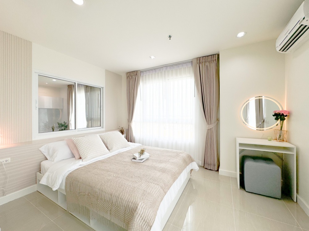 For SaleCondoKaset Nawamin,Ladplakao : Condo for sale, Premsiri Boutique Park, beautiful room with all new furniture