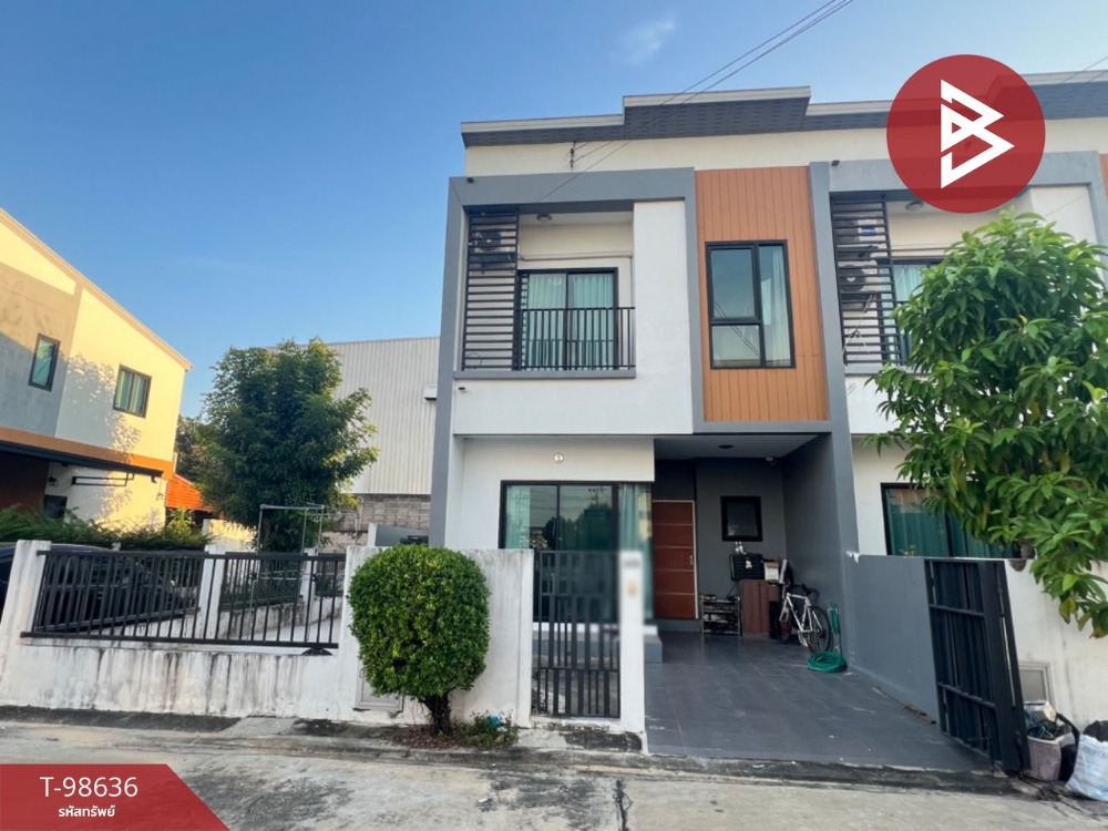 For SaleTownhouseBangna, Bearing, Lasalle : Townhouse for sale, Rest Town Bangna Village (Rest Town Bangna), Bang Phli, Samut Prakan