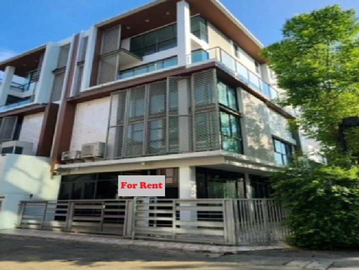 For RentHome OfficeRama3 (Riverside),Satupadit : For Rent Office building for rent / Home Office 4.5 floors, luxury project, good location, Jed Height Sathorn Rama 3 project / Private Zone / 14 air conditioners throughout the building, suitable for an office, can register a company