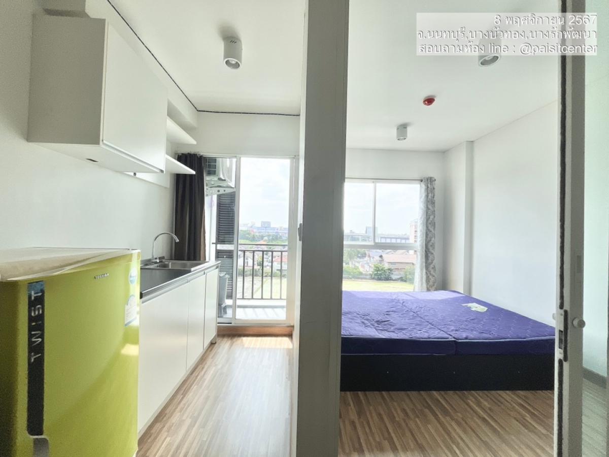 For RentCondoNonthaburi, Bang Yai, Bangbuathong : For rent The Iris Westgate #near MRT Khlong Bang Phai