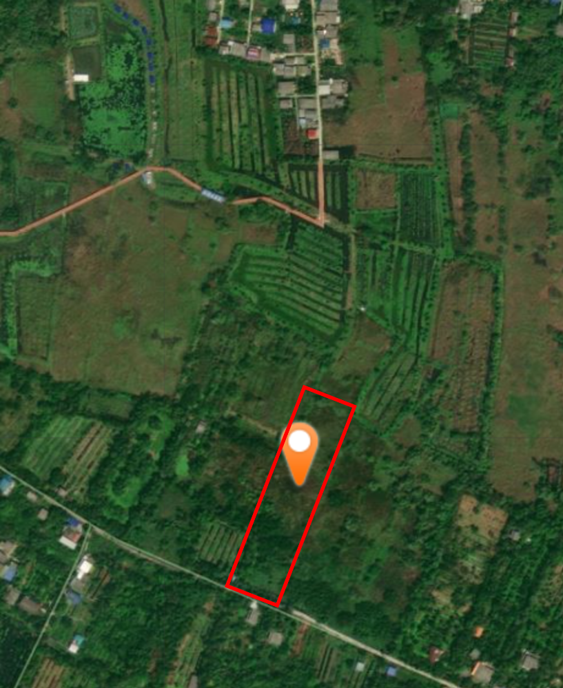 For SaleLandChaengwatana, Muangthong : Land for sale on Koh Kret, next to the road, large plot, 5 rai, 287 sq w, good price