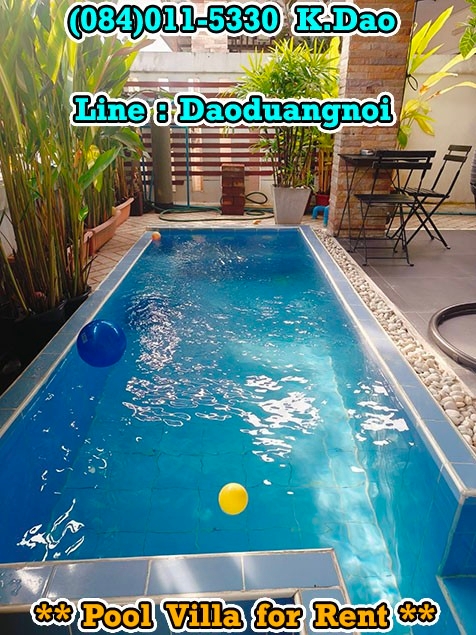 For RentRayong : *** #Pool Villa for Rent *** Wilderness, Ban Chang