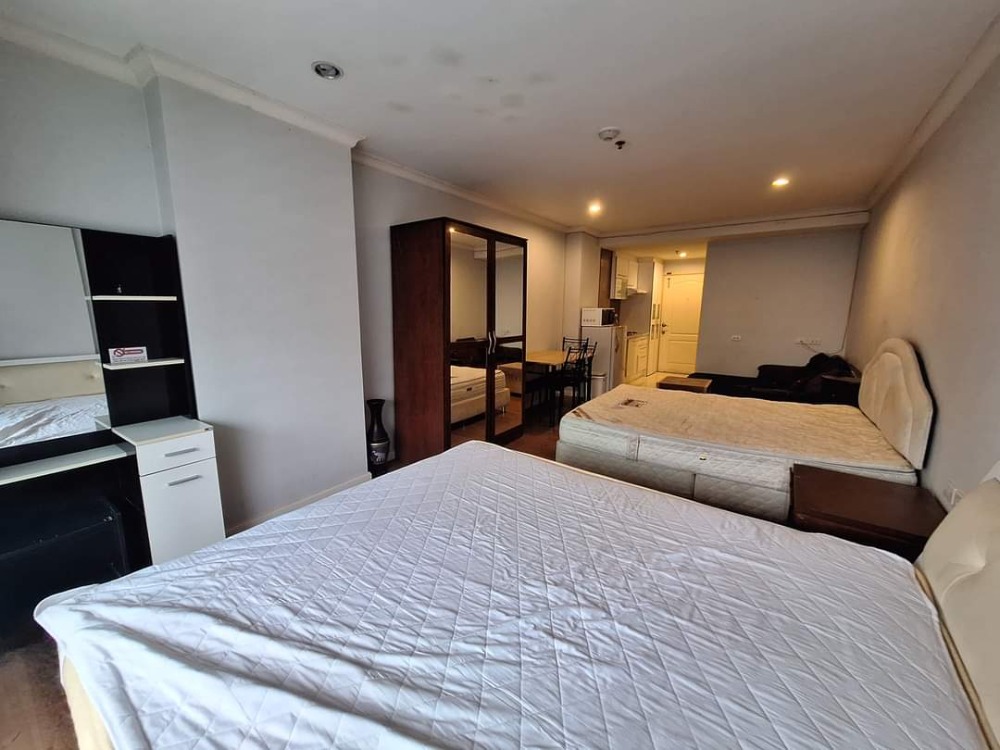 For RentCondoSukhumvit, Asoke, Thonglor : Condo for rent Grand Park View Asok Grand Park View Asok 19th floor Studio size 35 sq m. Near BTS, near MRT, near Airport Link