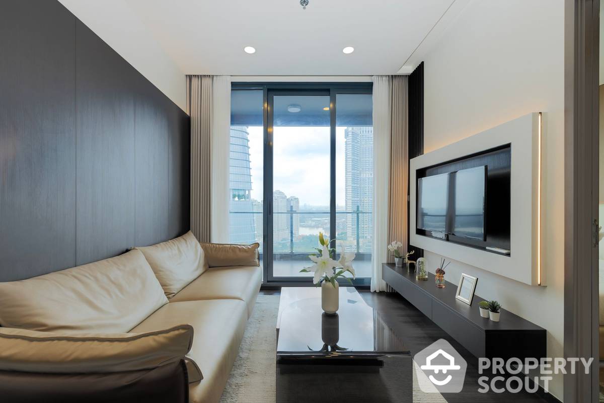 For SaleCondoRama3 (Riverside),Satupadit : 2-BR Condo at Sapphire Luxurious Condominium Rama III close to Phra Ram 3