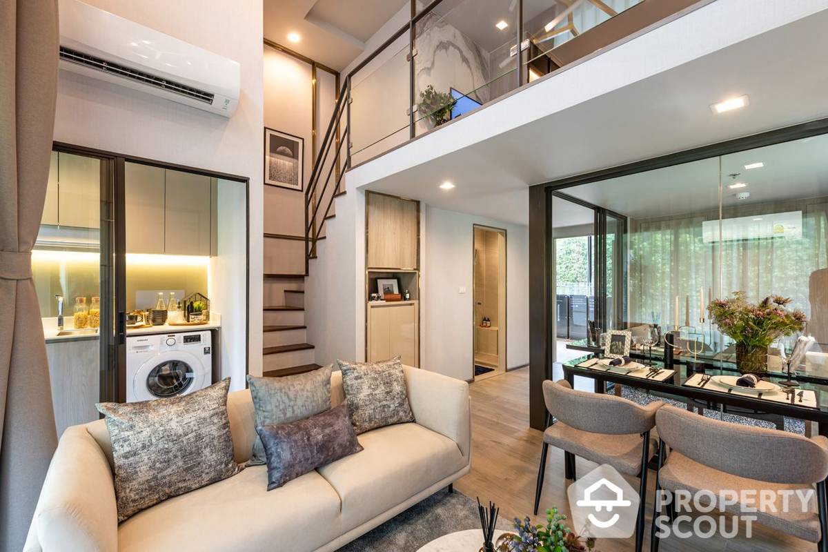 For SaleCondoOnnut, Udomsuk : 1-BR Duplex at Piti Sukhumvit 101 near BTS Punnawithi