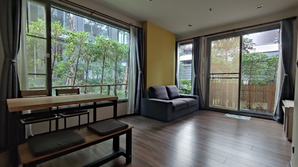 For RentCondoSukhumvit, Asoke, Thonglor : Ceil By Sansiri, vacant room with private garden 🏞️✨