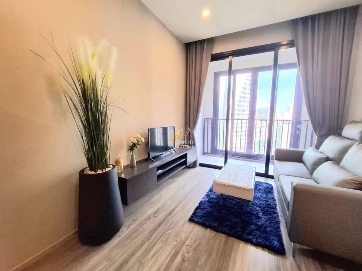 For RentCondoSukhumvit, Asoke, Thonglor : For rent: Ashton Asoke, 17th floor, corner room, 37 sq m., one bedroom, beautifully decorated, ready to move in