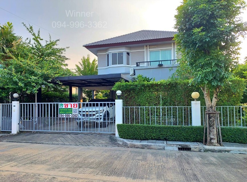 For SaleHouseEakachai, Bang Bon : Single house for sale, 100 sq m., Chuenchuen Village, Grand Ekachai-Bang Bon, 4 bedrooms, 3 bathrooms, beautifully decorated, ready to move in