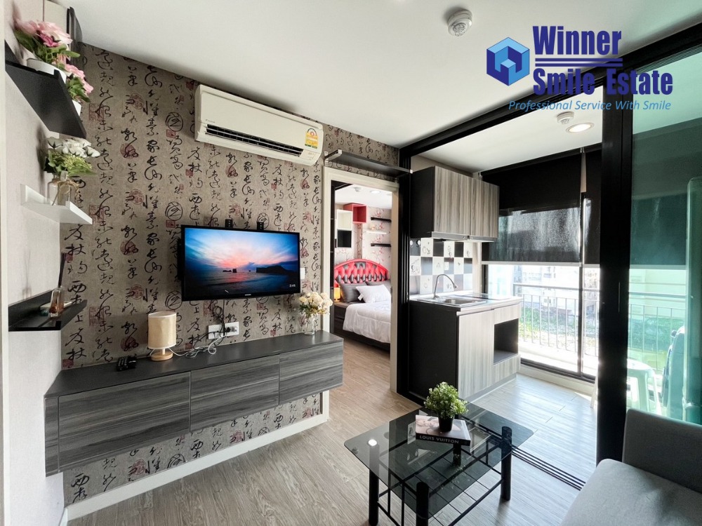 For SaleCondoBangna, Bearing, Lasalle : Condo for sale, Villa Lasalle Sukhumvit 105, fully furnished, ready to move in, condo near BTS Bearing