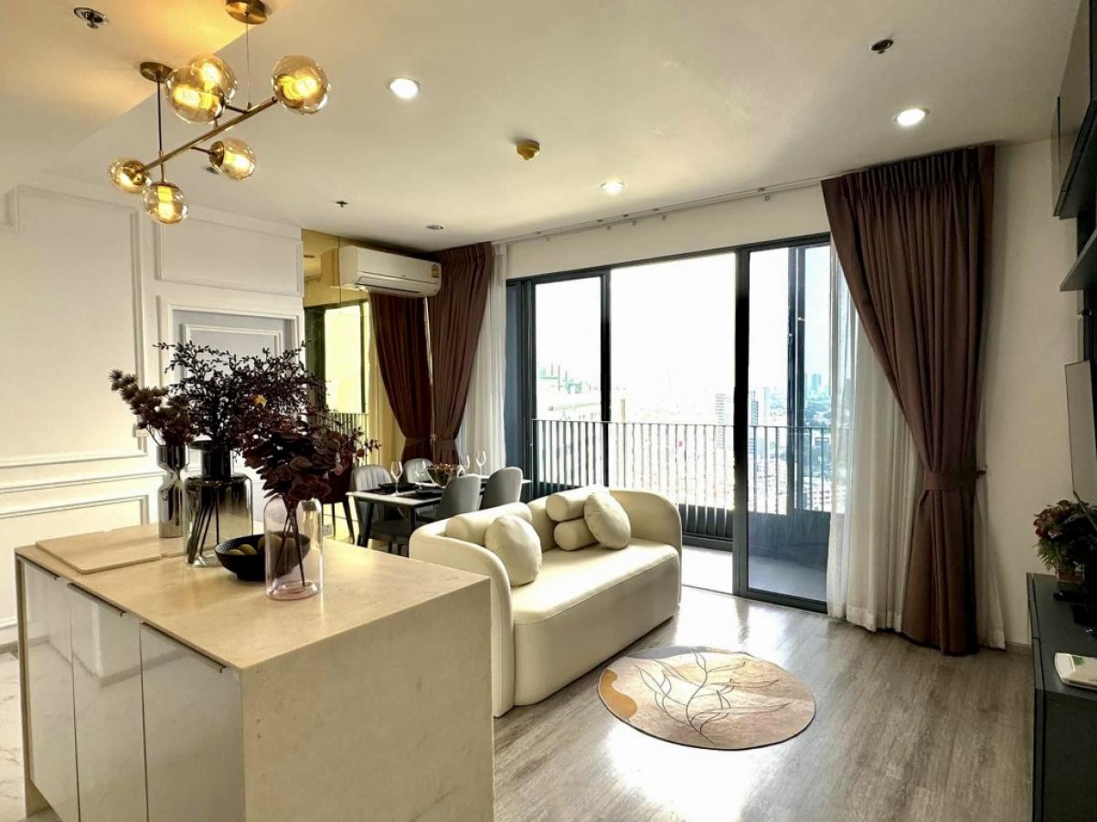 For RentCondoOnnut, Udomsuk : 🌟For Rent: Ideo Mobi Sukhumvit 66. Condo with 2 bedrooms and 2 bathrooms. Great interior design and decor. Only 500 meters to BTS Udomsuk.🔑 Rental Fee: 65,000 THB/Month.