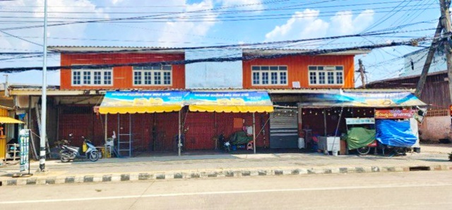 For RentShophouseSa Kaeo : Shopping area very suitable for opening a shop office Wangsomboon Market 1.7 km.1-3 units 3 bed