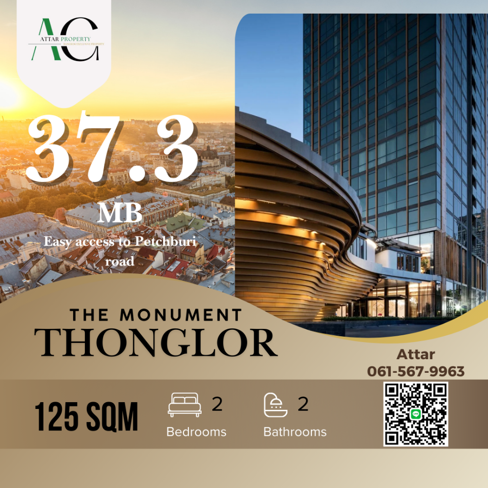 For SaleCondoSukhumvit, Asoke, Thonglor : The Monument Thonglo | 2 bed 125sqm | 0615679963