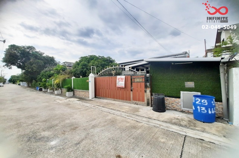 For SaleHouseMin Buri, Romklao : Single house for sale and rent, Pruksachat Village 2, 2 floors, 143 square wah, Soi Ramkhamhaeng 118, Intersection 29, Ramkhamhaeng Road, Kanchanaphisek