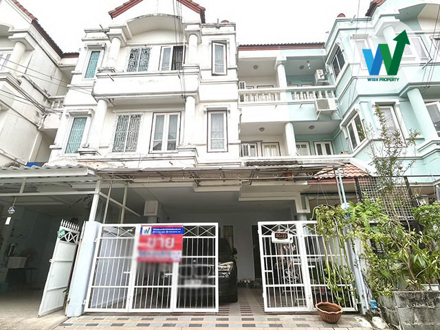 For SaleTownhouseNonthaburi, Bang Yai, Bangbuathong : Townhouse for sale near Central Westgate, Chaopraya Village 9 Bang Yai (Baan Chaopraya 9 Bang Yai)