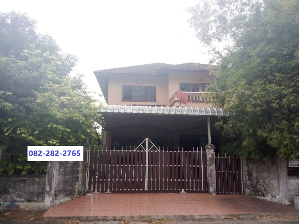 For SaleHouseMin Buri, Romklao : 76 sq m, 4 bedrooms, 3 bathrooms, 2-storey detached house, KC Garden Home 3, Soi Nimit Mai 40