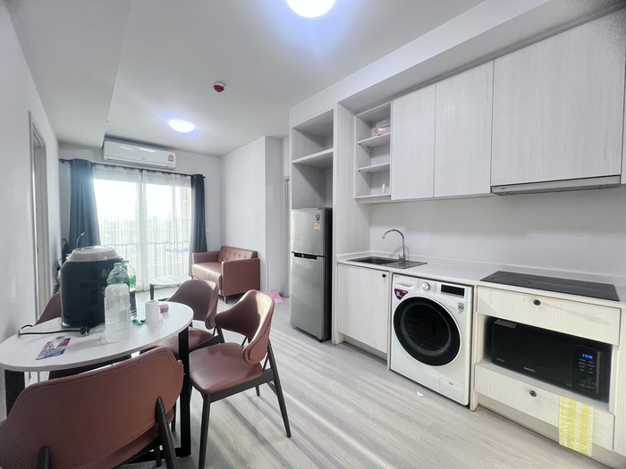 For RentCondoBang Sue, Wong Sawang, Tao Pun : For rent: Chapter One Shine Bangpo [2 bedrooms, 57 sq m.] next to the Chao Phraya River, near MRT Bang Po