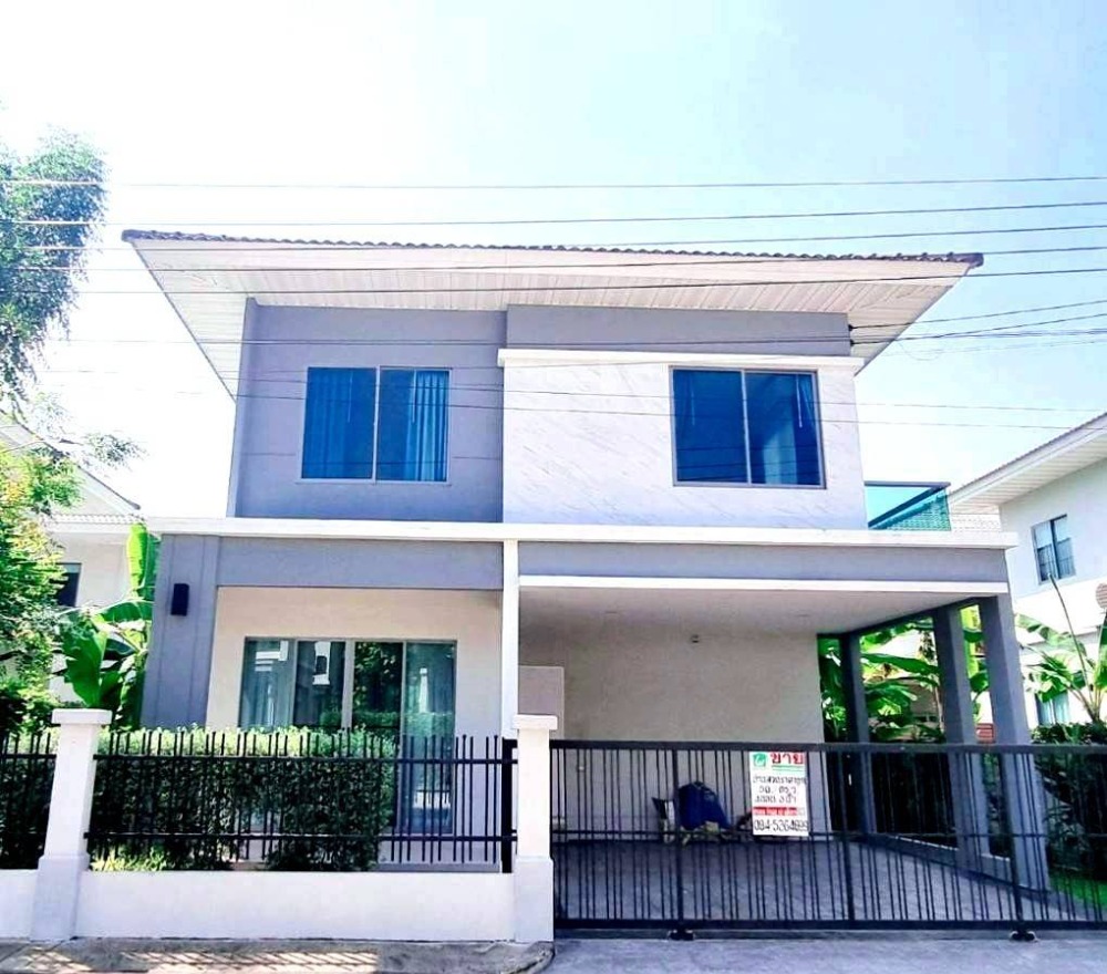 For SaleHouseNonthaburi, Bang Yai, Bangbuathong : (For sale) 2-storey detached house, beautiful, good condition, worth living, reasonable price