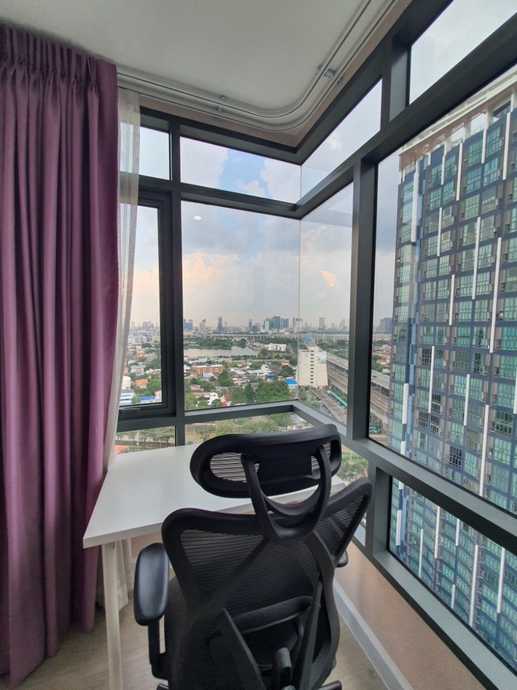 For SaleCondoBang Sue, Wong Sawang, Tao Pun : High privacy, high floor, sit and think while the room has a beautiful view.