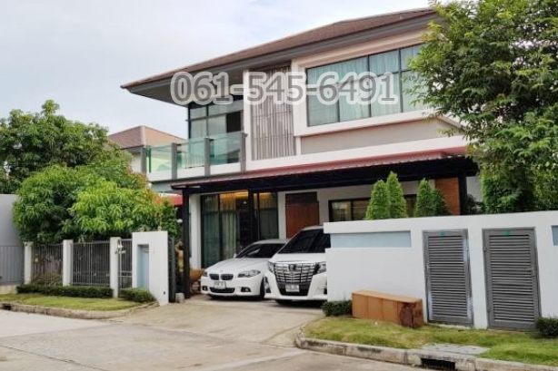 For SaleHouseChaengwatana, Muangthong : For Sale Setthasiri Chaengwattana Prachachuen, Nice Detached House, Good Location