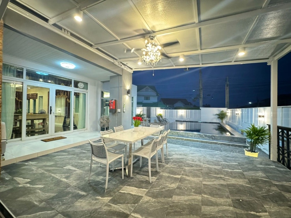 For SaleCondoPattaya, Bangsaen, Chonburi : 🔥🔥 For sale, luxury pool villa, Central Park Hillside Village, 2-storey detached house, new, clean, comfortable house 🔥🔥