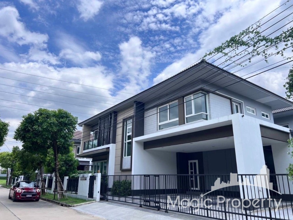 For RentHouseBangna, Bearing, Lasalle : 4 Bedroom Single House For Rent in Laddarom Bangna, Bang Phli, Samut Prakan