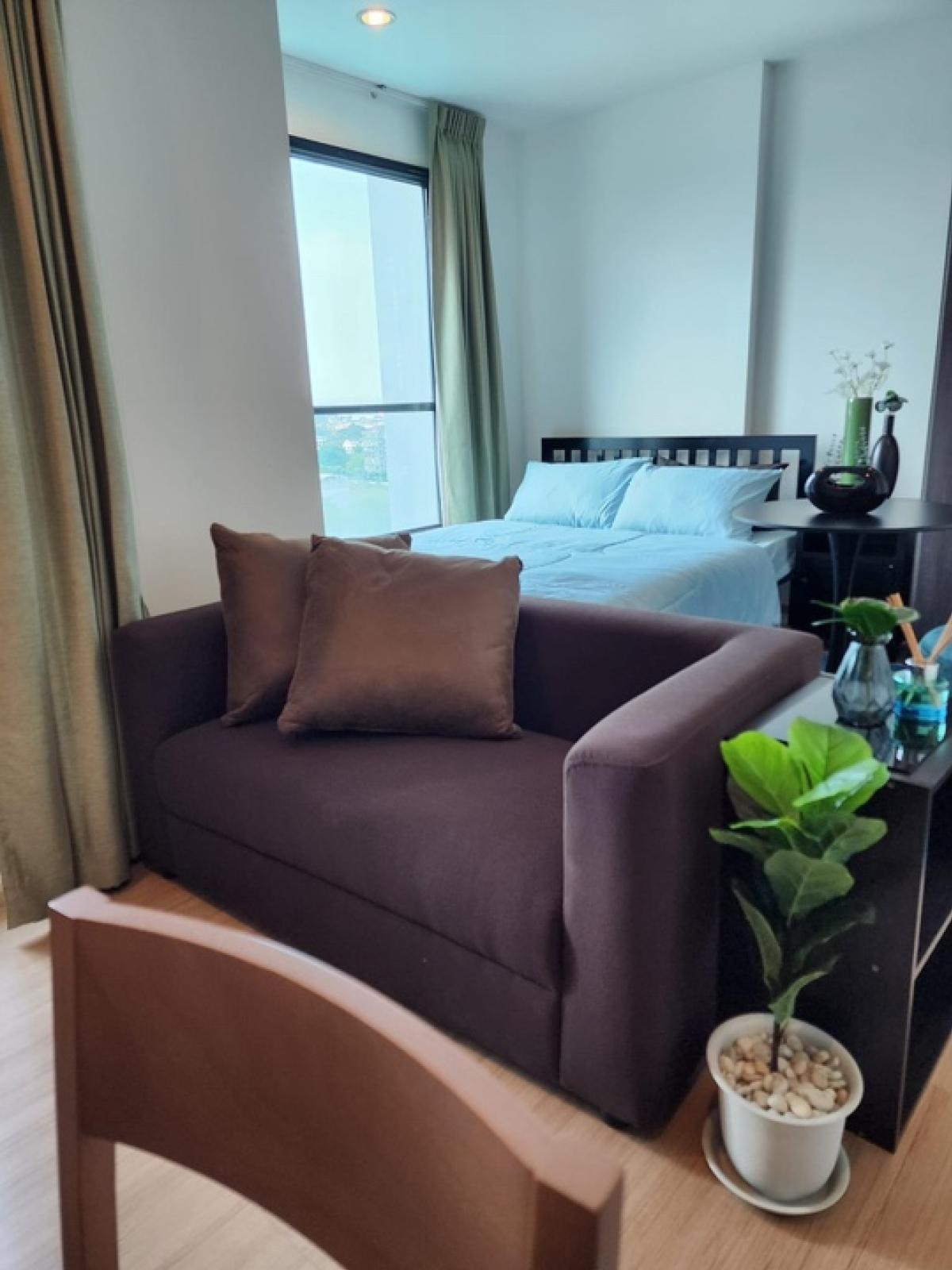 For RentCondoRama9, Petchburi, RCA : ❤️❤️Condo for rent, interested, line tel 0859114585 ❤️the base Rama 9 - Ramkhamhaeng, room type 1 bedroom, size 26 sq m., 11th floor, rental price 10,000 / month (including common fees), 1 year lease, new furniture, new electrical appliances - refrigerato