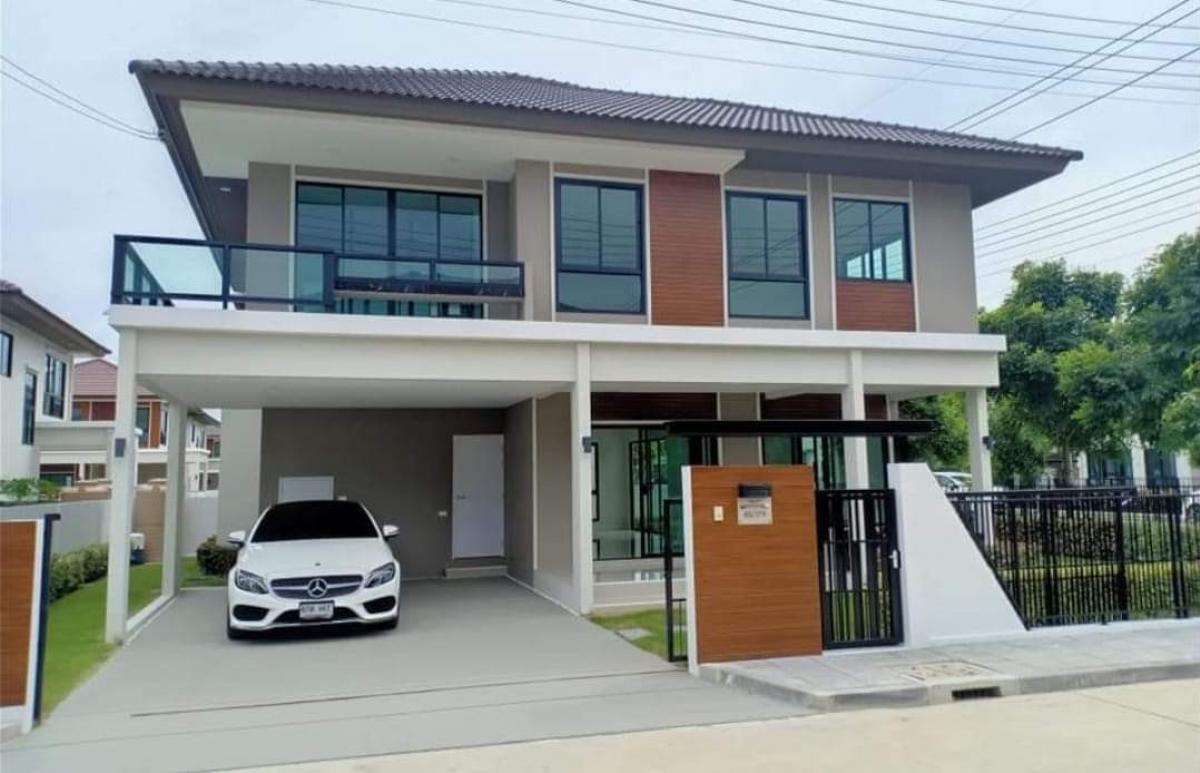 For SaleHousePathum Thani,Rangsit, Thammasat : Urgent‼️🏡Selling a 2-storey detached house, Thanyaphirom Village, Thanyaburi, Rangsit, Khlong 7, near the expressway, Thanyaburi Ring Road, Khlong 6