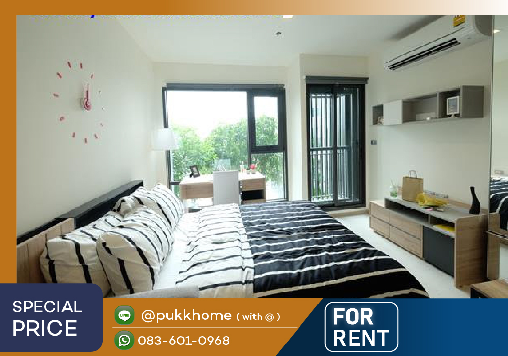 For RentCondoSukhumvit, Asoke, Thonglor : Rhythm Sukhumvit 36-38 ✨ Studio room, rental price 15,000 baht/month 📞 Line:@pukkhome (with @ )