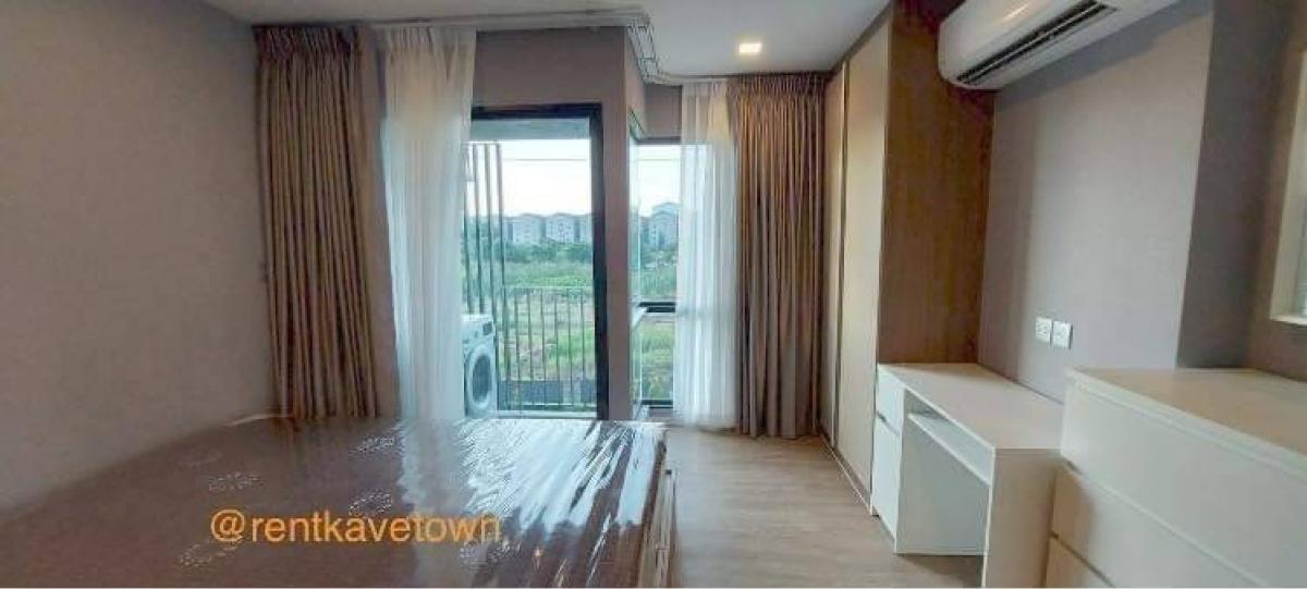 For RentCondoPathum Thani,Rangsit, Thammasat : ♦️For rent: Kave Space, rental fee 10,000/month, Building D, 3rd floor, area 25 sq m, north-facing balcony, full electrical appliances