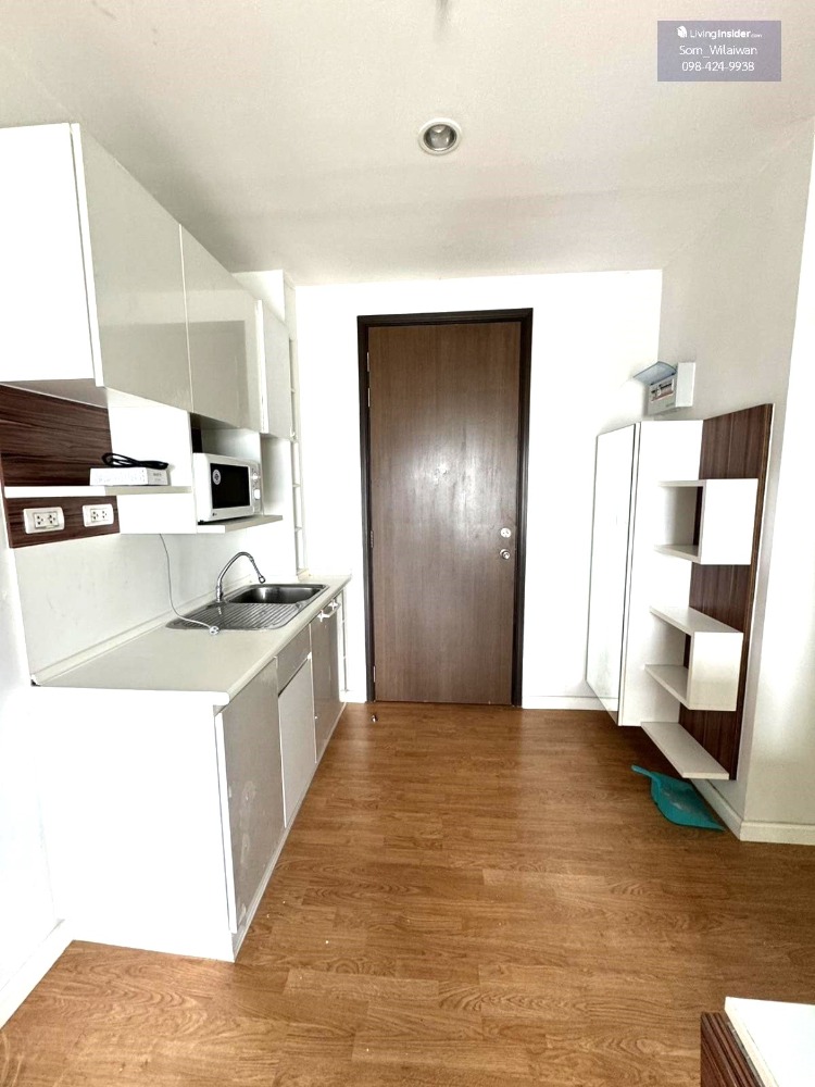 For RentCondoChaengwatana, Muangthong : 🚩Vacant room for rent, 30 sq m, The Parkland Ngamwongwan-Khae Rai, a condo near the Purple Line and Pink Line, Khae Rai