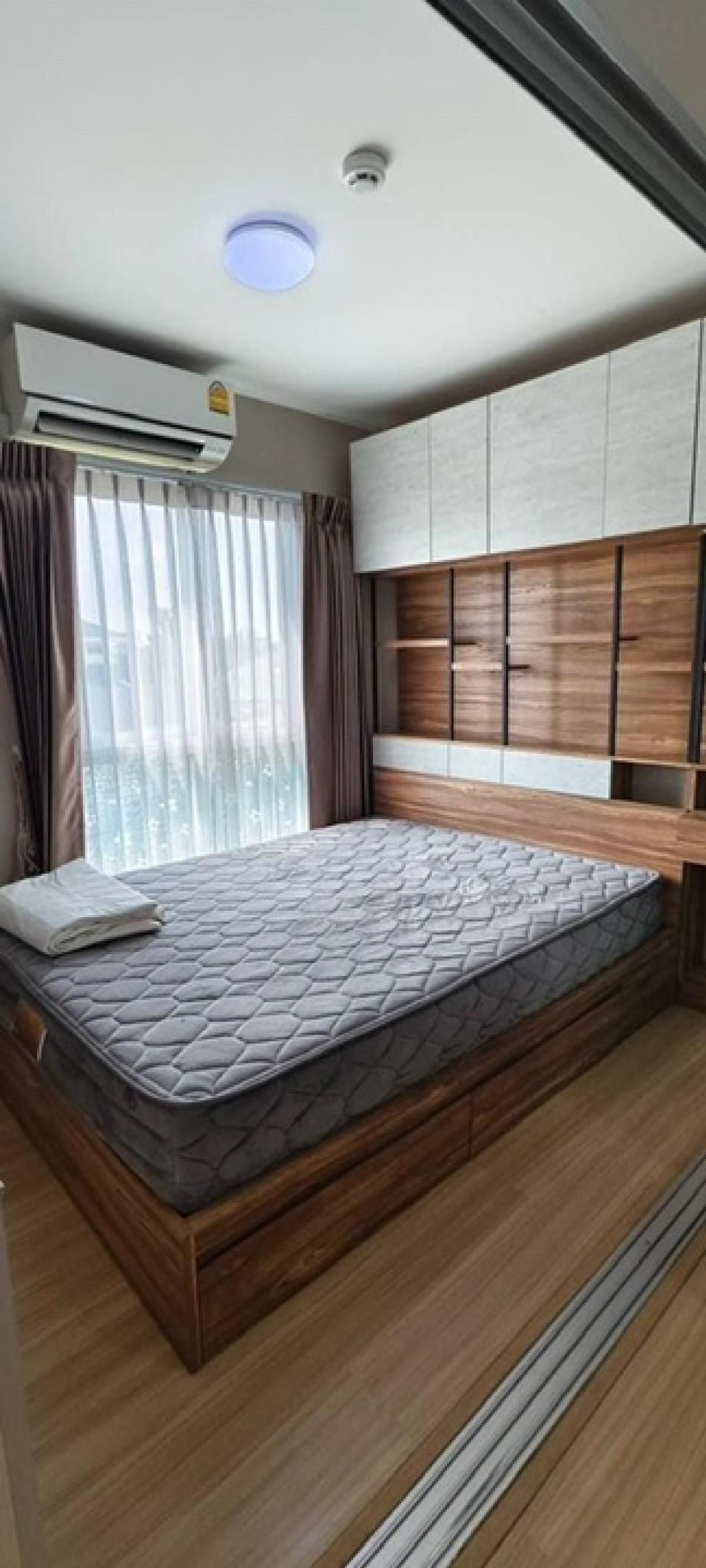 For RentCondoChaengwatana, Muangthong : 📍Urgent! Condo for rent, Plum Condo Chaengwattana Station Phase 2 - Beautiful room, fully furnished, near Sripatum University