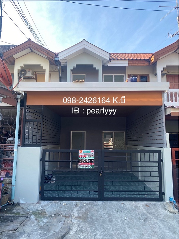 For SaleTownhouseLadkrabang, Suwannaphum Airport : 🥰Selling a house for Laem Thong athletes, Laem Thong athletes road, 2-storey townhouse, cheap price🥰