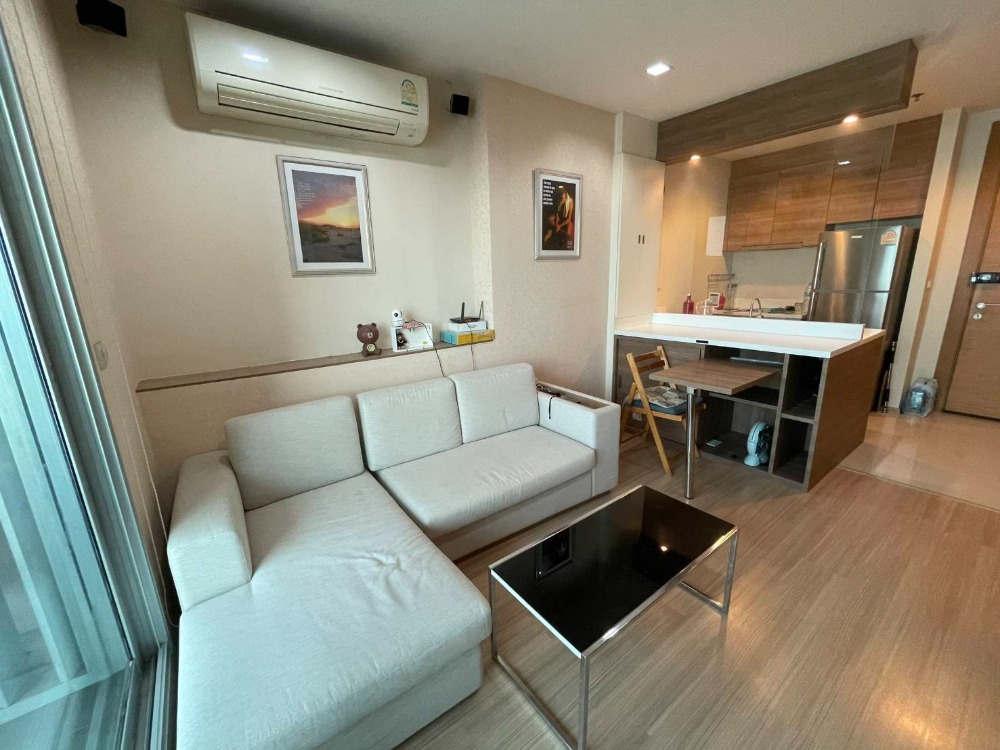 For RentCondoRatchadapisek, Huaikwang, Suttisan : Condo for rent: Rhythm Ratchada-Huai Khwang, next to MRT Huai Khwang, ready to move in