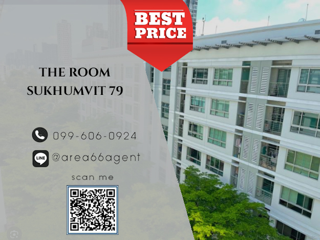 For SaleCondoOnnut, Udomsuk : 🔥For sale!! Condo The Room Sukhumvit 79