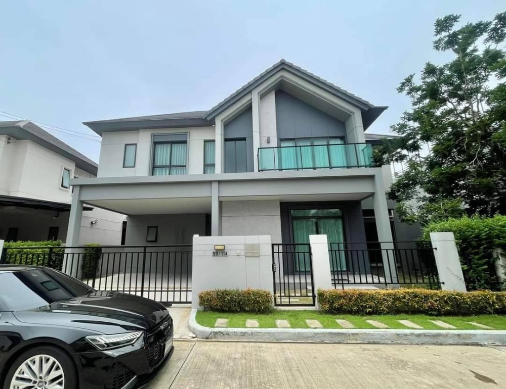 ขายบ้านพระราม 5 ราชพฤกษ์ บางกรวย : ❖ Luxury House ❖ บ้านเดี่ยว 2 ชั้น 65.30 ตร.ว. 245.00 ตร.ม. | 4 ห้องนอน 4 ห้องน้ำ | ใกล้ รพ.ศูนย์บริการ การแพทย์นนทบุรี  7 นาที, The Walk ราชพฤกษ์ 8 นาที