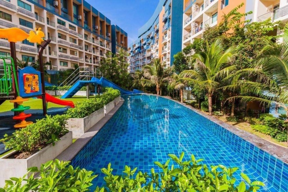 For SaleCondoPattaya, Bangsaen, Chonburi : 🔥🔥 Condo for sale, water park style resort, Laguna Beach Resort 2, near Jomtien Beach, Pattaya 🔥🔥