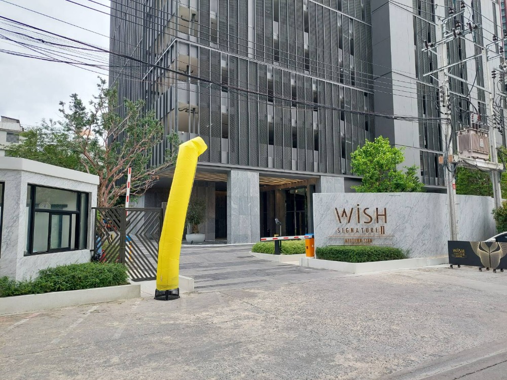 For SaleCondoRatchathewi,Phayathai : Wish Signature II Midtown Siam, a luxury condo in the heart of Ratchawithi, 5 minutes walk to Siam Paragon, can use BTS Ratchawithi, starting at 6.99 million baht*